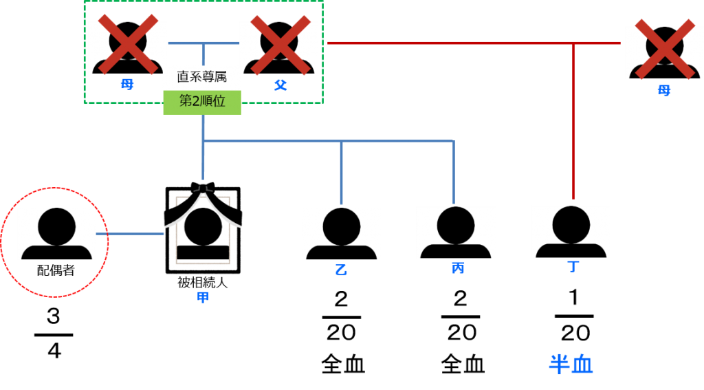 半血配偶者と兄弟